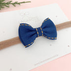 Laço Bia Jeans P na Faixinha