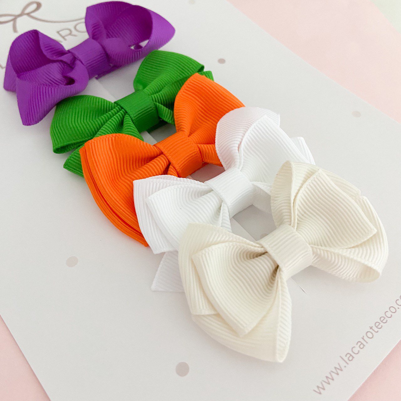 Kit de Laços Sortidos P na Presilha- 5 Unidades