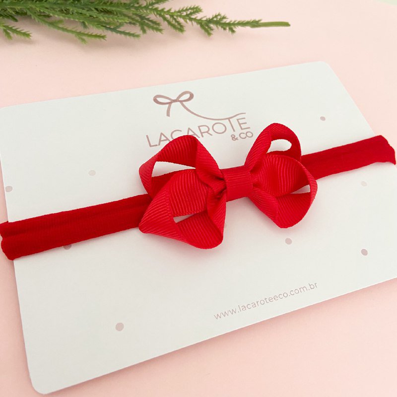 Laço Bela P na Faixinha