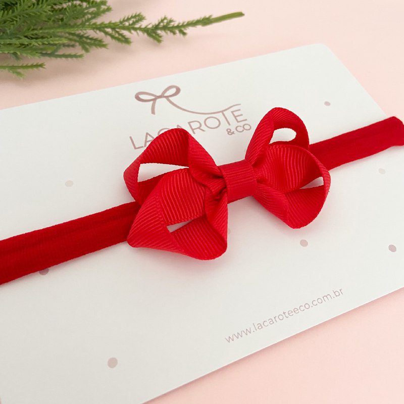 Laço Bela P na Faixinha