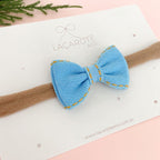 Laço Bia Jeans P na Faixinha