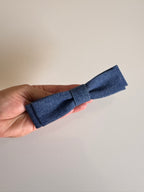 Laço Gabriela Jeans G na Presilha Francesa