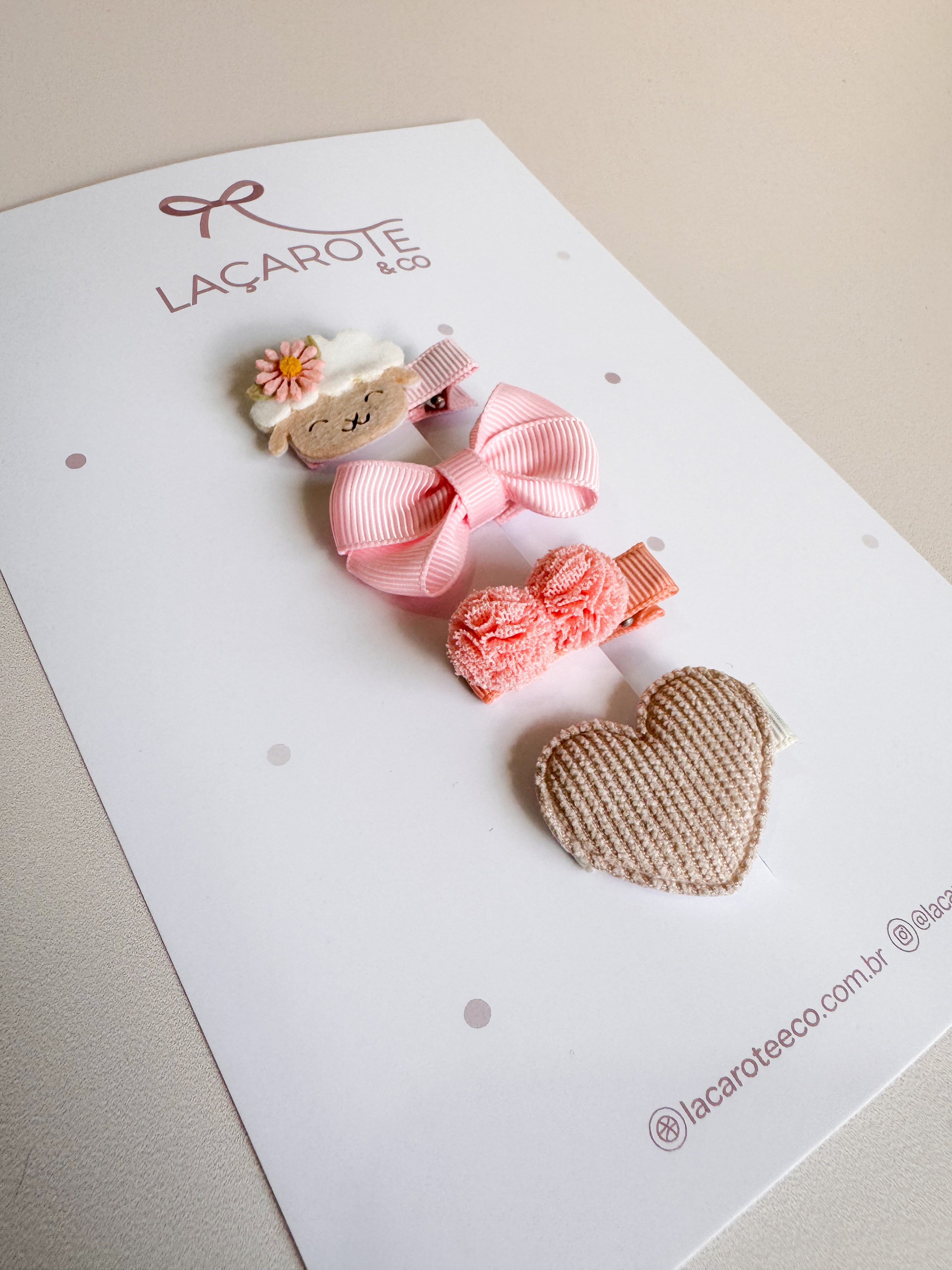 Kit Ovelhinha - Coleção Jardim de Páscoa