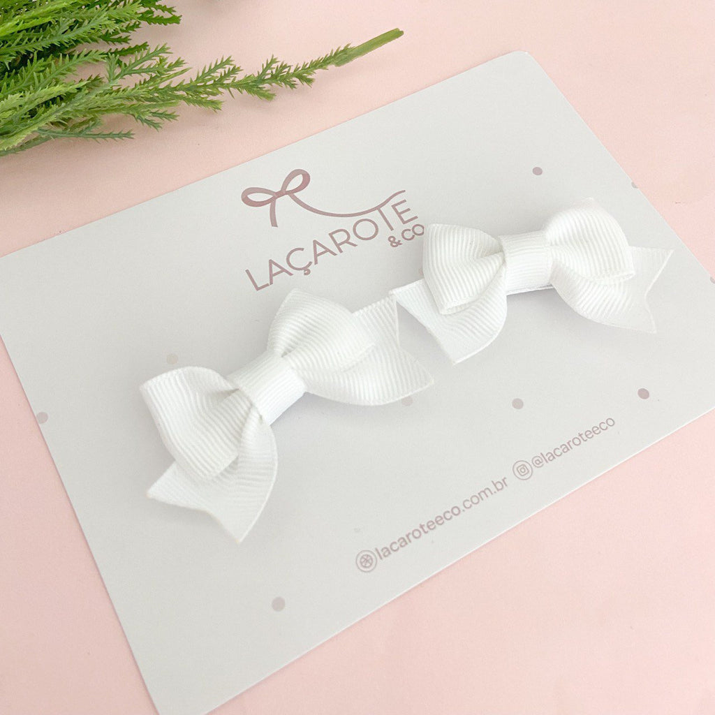 Dupla de Laço Isa Mini na Presilha