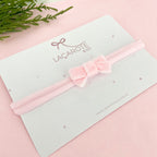 Laço Aurora Mini Veludo na Faixinha