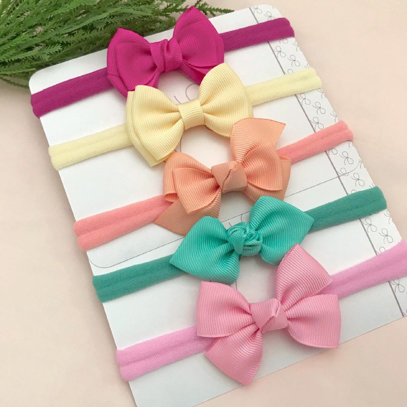 Kit de Laços P na Faixinha- 5 Unidades