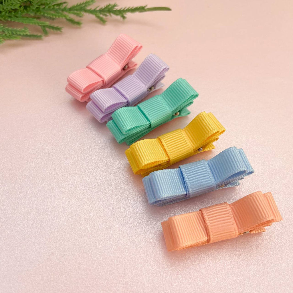 Kit de Laços Anne Mini na Presilha- 6 Unidades