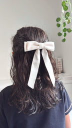 Laçarote em Linho na Presilha Francesa