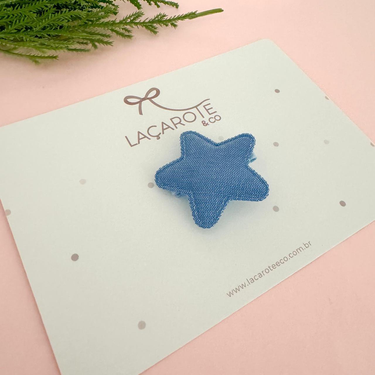 Clips Star Jeans Mini na Presilha