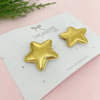 Dupla Clips Estrelas Douradas Mini na Presilha