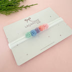 Faixinha Pompons Candy