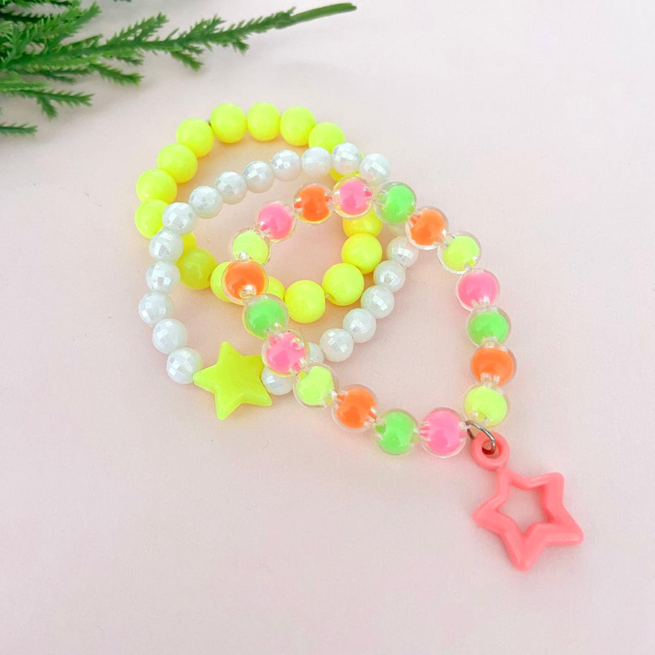 Kit de Pulseiras Neon