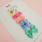 Kit de Laços na Presilha- 6 Unidades (Cores da Foto)