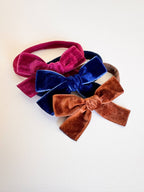 Laço Nina Veludo M na Faixinha