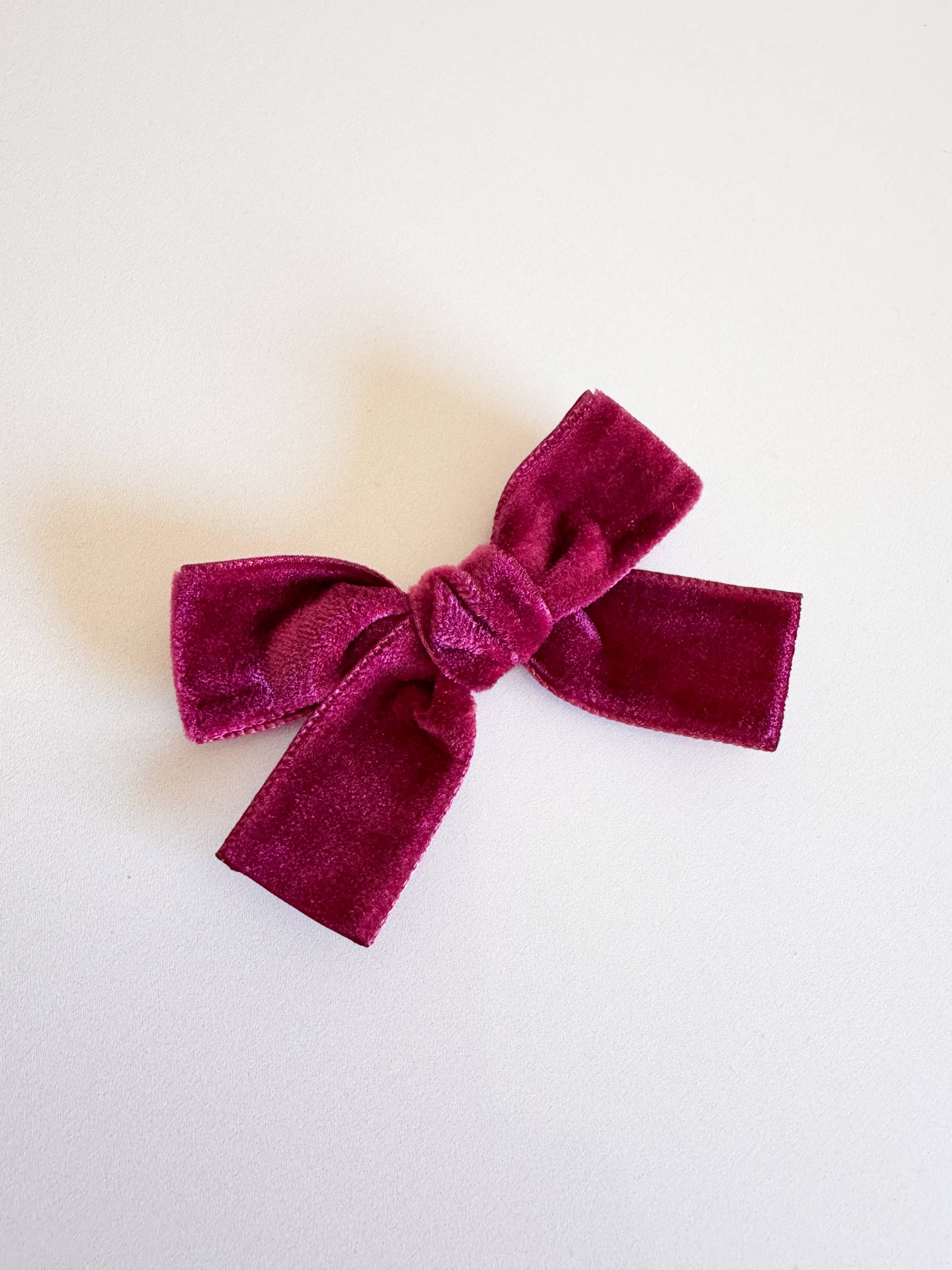 Laço Nina Veludo M na Presilha